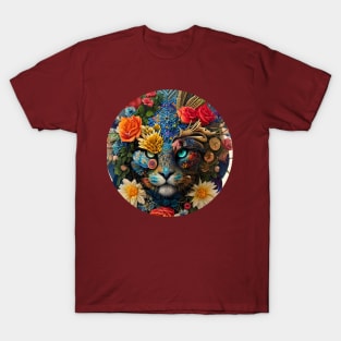 Floral Lion T-Shirt